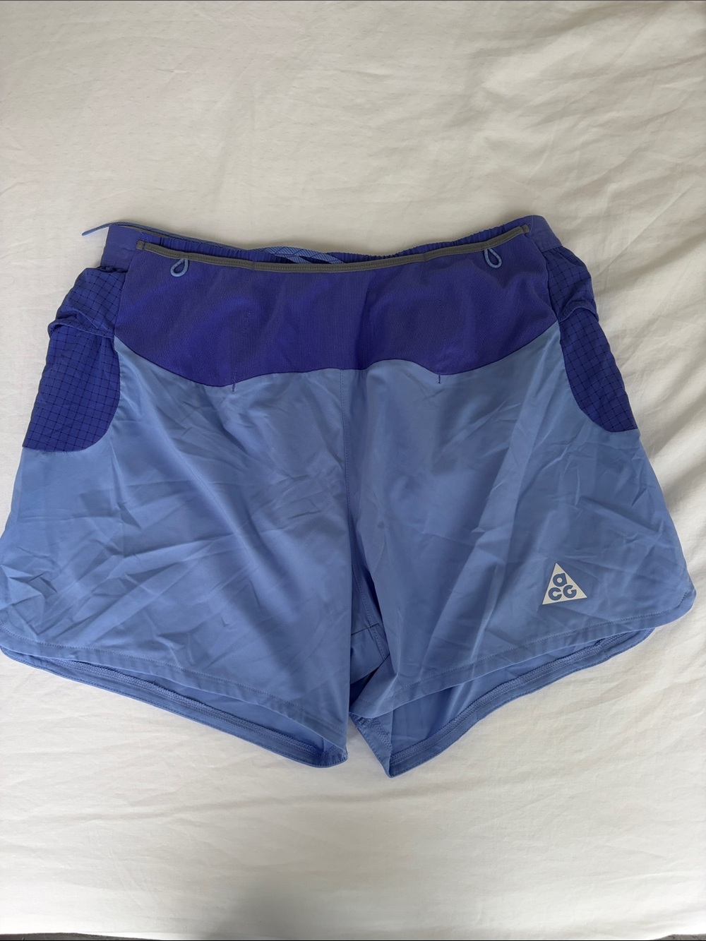 Nike ACG Men’s Two-Tone Blue Athletic Shorts